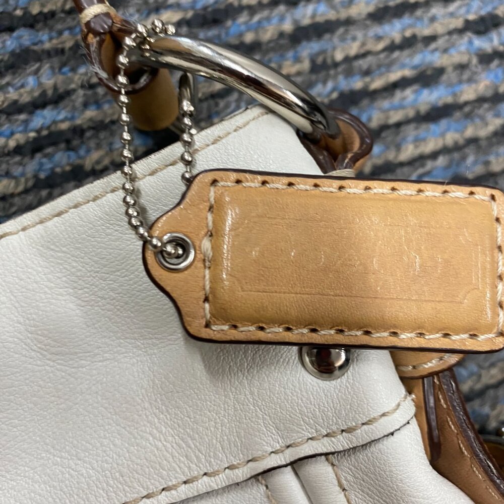 Vintage Coach Women's Zoe Leather Hobo Shoulder Bag - Picture 14 of 14